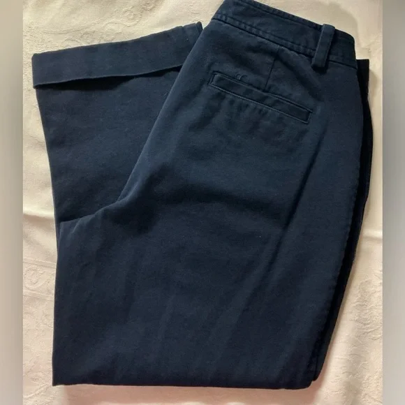 Lauren Ralph Lauren Women Blue Cropped Ankle Pants - Picture 6 of 6